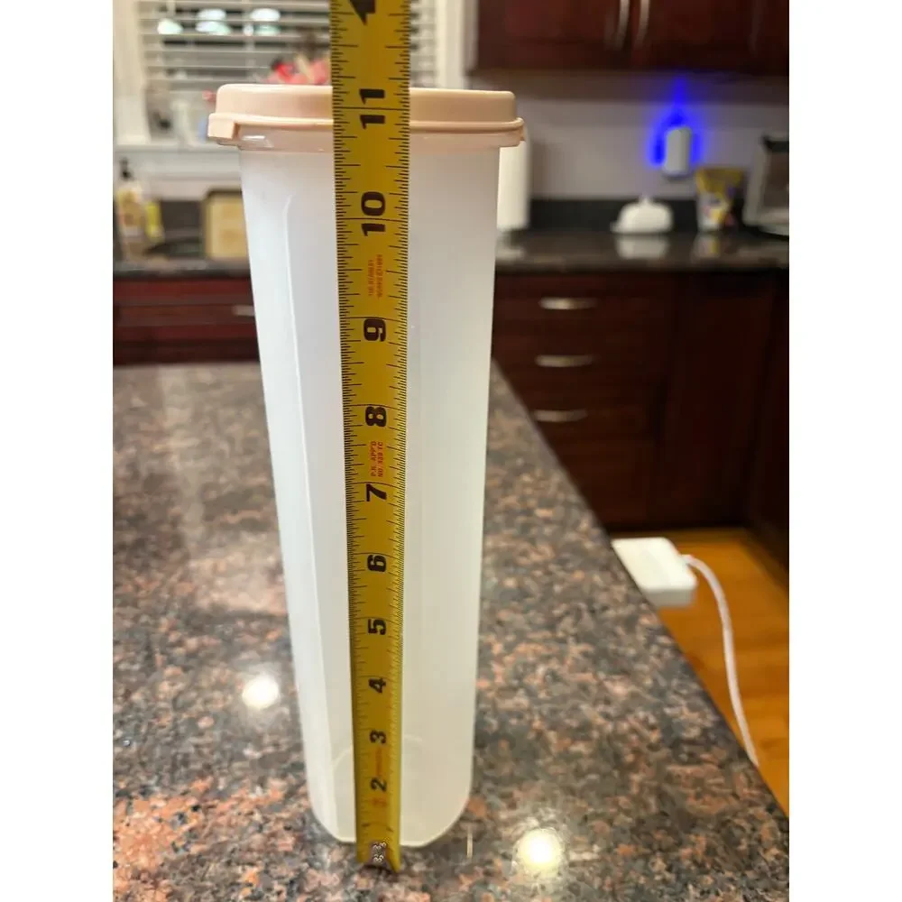 Tupperware Vintage Clear Spaghetti Keeper 11